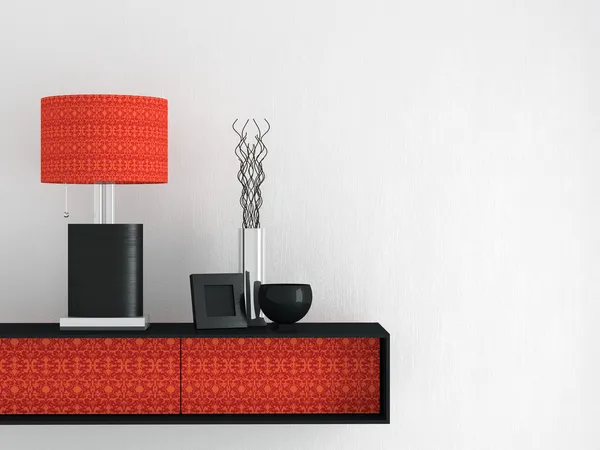 Vardagsrum möbler. inredning och design. — Stockfoto