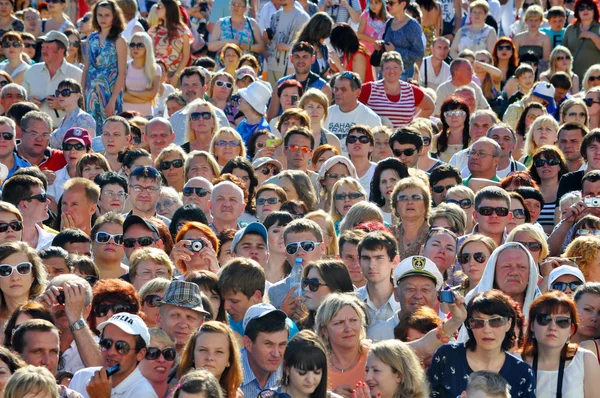 stock image Crowd of Funs