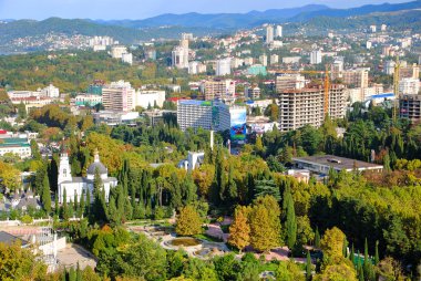 Sochi şehir merkezi