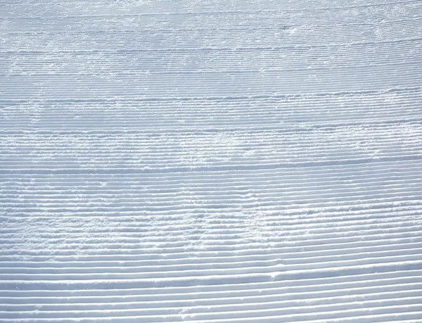 Ślady snowcat — Zdjęcie stockowe
