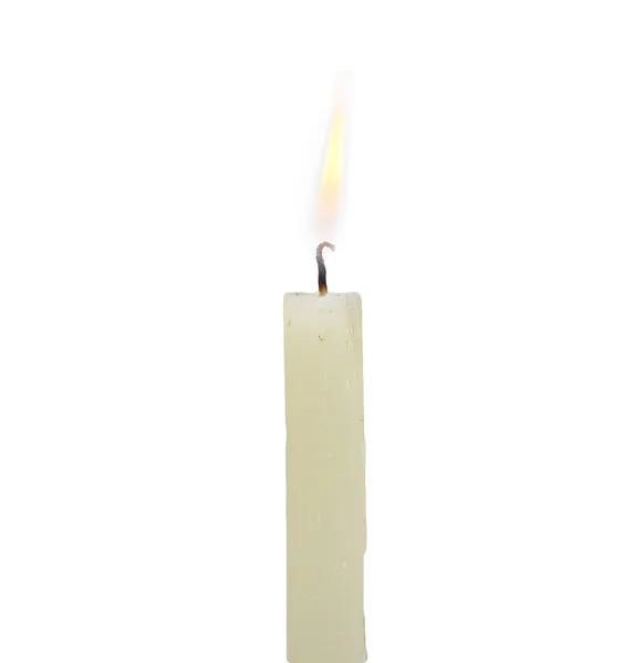 stock image Candle on a white background