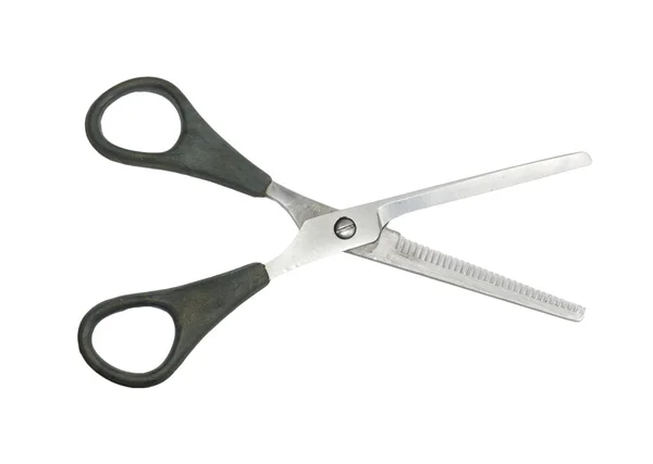 Nůžky pro řídnoucí vlasy — Stock fotografie
