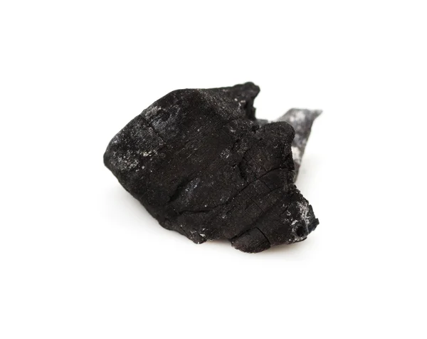 Macro de carbón vegetal de madera — Foto de Stock