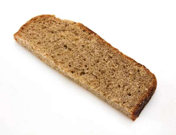Rye bread on a white background — Stock Photo, Image