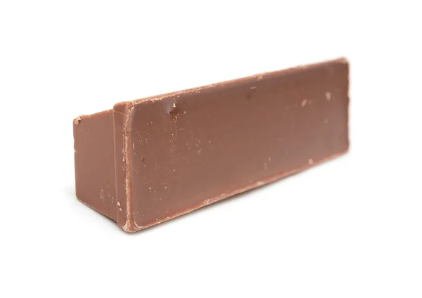 Coklat pada latar belakang putih — Stok Foto