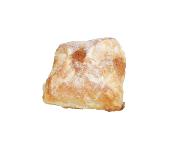 Beyaz bir arka plan üzerinde izole şekerli çörek — Stok fotoğraf