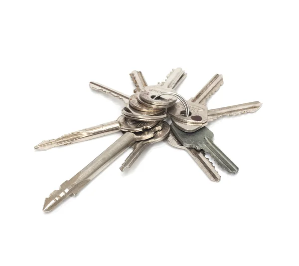 A bunch of old keys — Stock Photo, Image