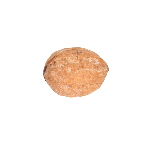 Objekt na bílém - potraviny ořech — Stock fotografie