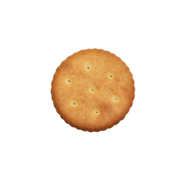 Cookies auf weißem Hintergrund — Stockfoto