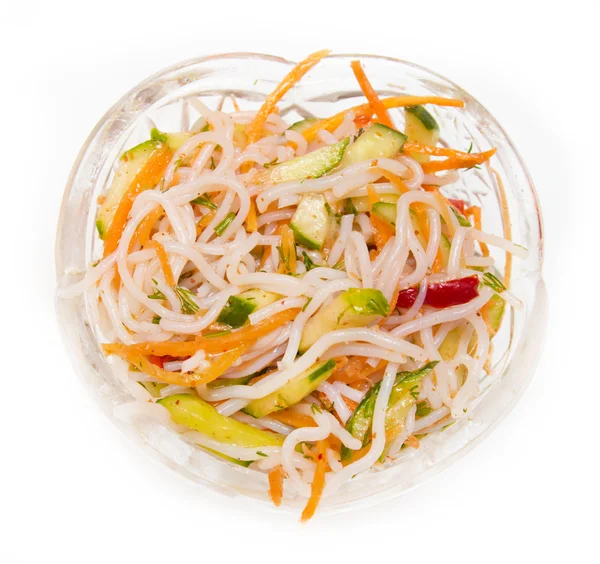 Rijst noodle salade — Stockfoto