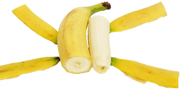 Banana affettata — Foto Stock