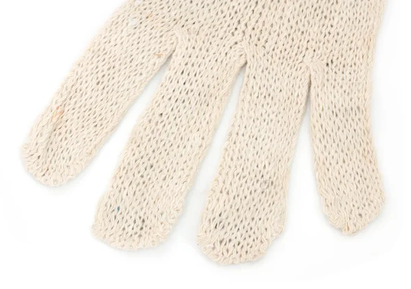 Чотири пальці в'язаної рукавички — стокове фото
