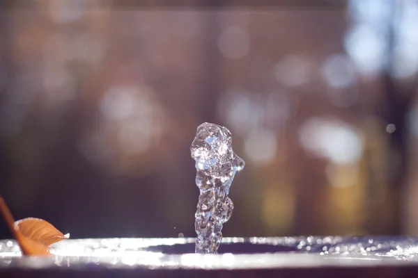 stock image Jet of water up