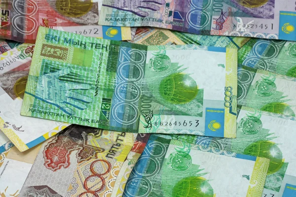 Деньги Казахстан — стоковое фото
