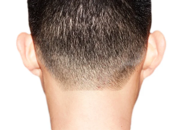 Franja de cabelo de homens — Fotografia de Stock