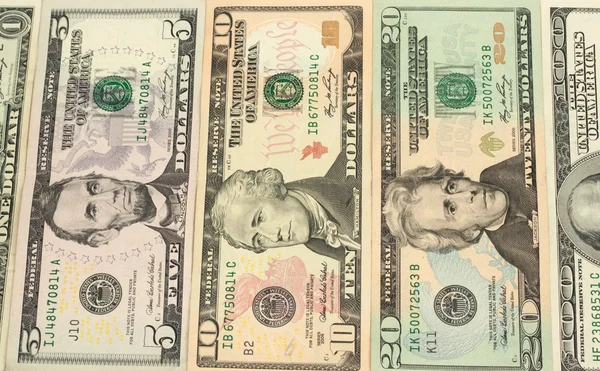 Amerykańskie dolary tło — Zdjęcie stockowe