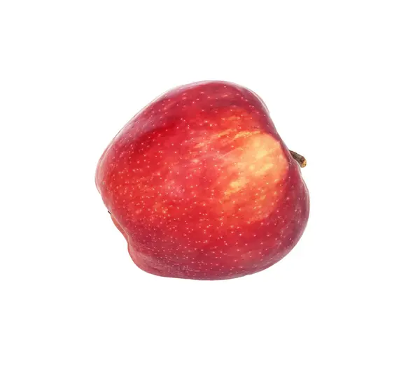 Κόκκινο φρέσκο μήλο — Φωτογραφία Αρχείου