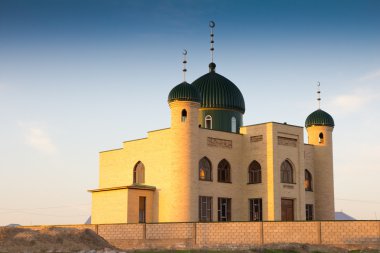 Muslim mosque in Kazakhstan. Shymkent clipart