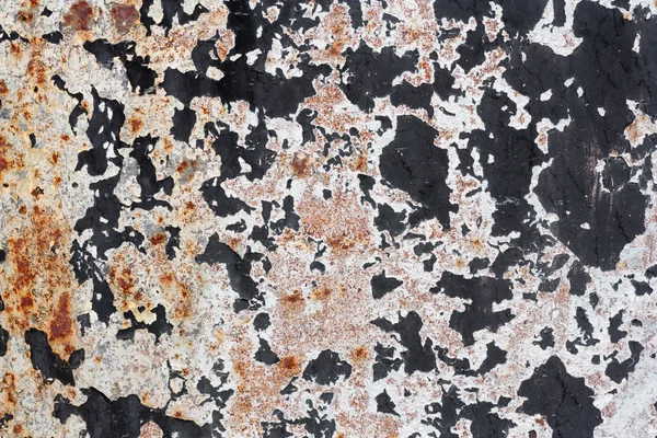 Rostiger Metallgrunge-Hintergrund. Abstraktes Muster aus rostigem Stahl — Stockfoto