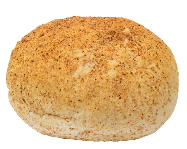 Pão sobre um fundo branco — Fotografia de Stock