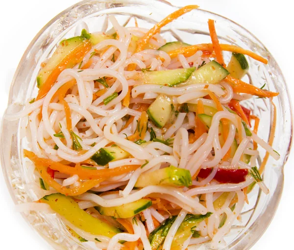 Rijst noodle salade — Stockfoto