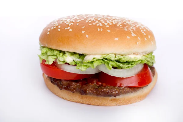 Гамбургер Лицензионные Стоковые Фото