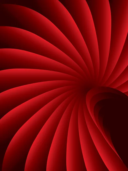 Rode stijlvolle abstracte achtergrond — Stockvector