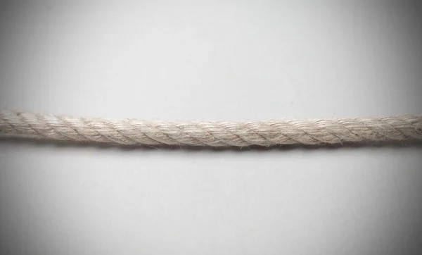 stock image White hemp rope