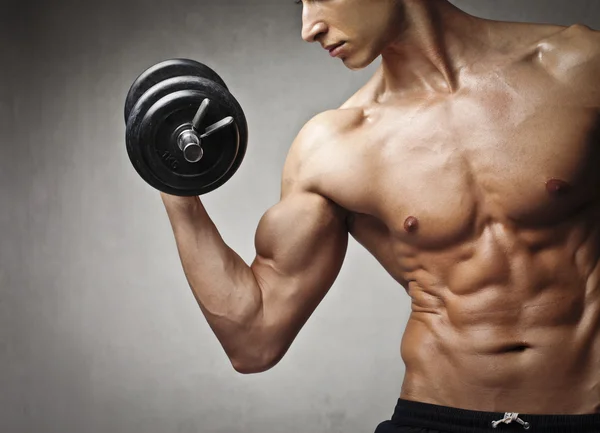 Gym Muscles — Stock Photo, Image