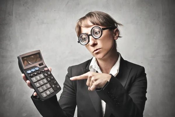 Business Calculation — Stock Photo, Image
