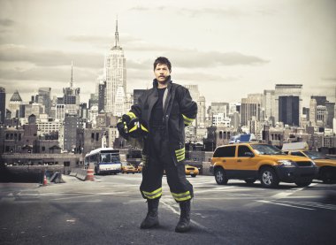 New York's Fireman clipart