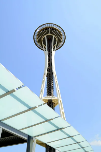 Věže space needle Seattle — Stock fotografie