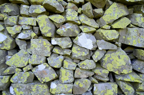 Parede de pedra tradicional — Fotografia de Stock