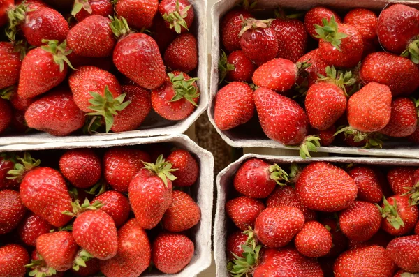 stock image Market Strawberries