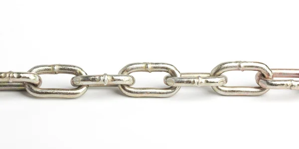 Chain on white — Stock Photo, Image