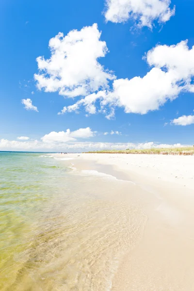 Beach on Hel Peninsula, Pomerania, Poland — Stock Photo, Image