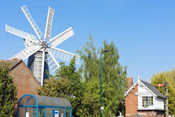 Moulin à vent à Heckington, East Midlands, Angleterre — Photo