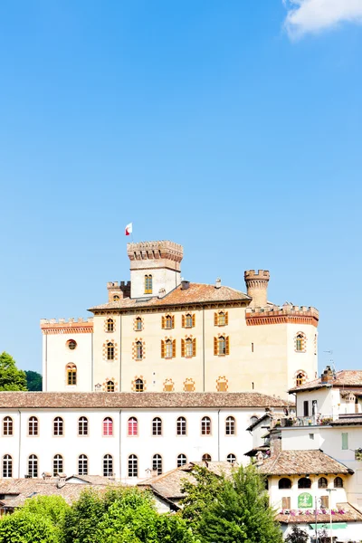Castelo de Falletti di Barolo, Barolo, Piemonte, Itália — Fotografia de Stock