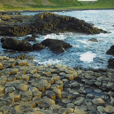 Giant's Causeway, County Antrim, Northern Ireland clipart