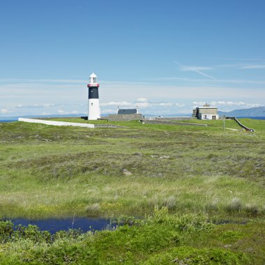 Lighthouse, Rathlin Island, Northern Ireland clipart