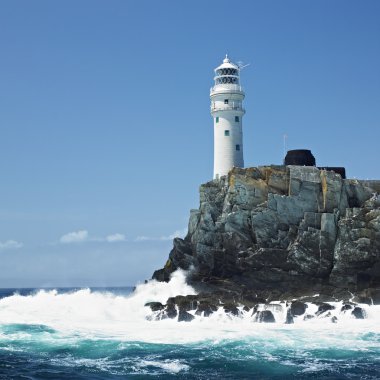 Deniz feneri, fastnet kaya, county cork, İrlanda