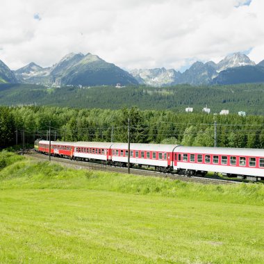 Tren Vysoke tatry, Slovakya