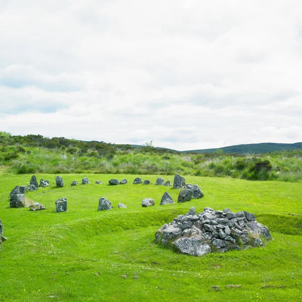Círculos de piedra, Beaghmore, Condado de Tyrone, Irlanda del Norte —  Fotos de Stock