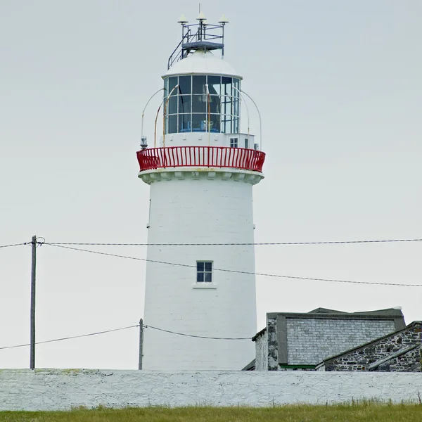 Deniz feneri, döngü kafa, county clare, İrlanda — Stok fotoğraf