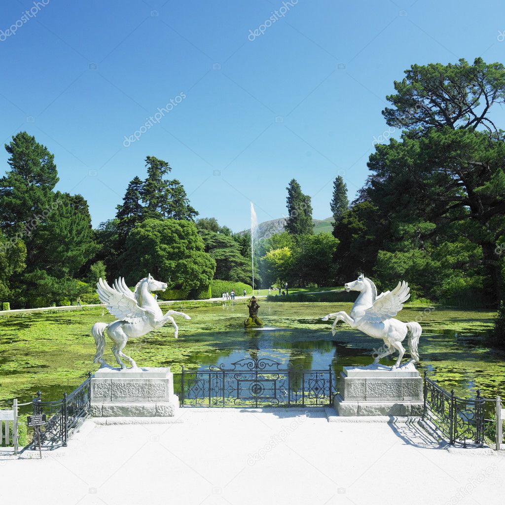 Triton's Lake, Powerscourt Gardens, County Wicklow, Ireland