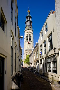 Tower Lange Jan, Middelburg, Zeeland, Netherlands clipart