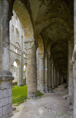 Abbey, jumieges, normandy, Fransa