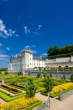 Villandry kale Bahçe, Indre et loire, Merkezi, Fransa