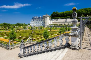 Villandry kale Bahçe, Indre et loire, Merkezi, Fransa