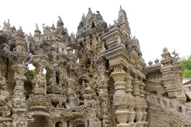 Detail of Palais Idéal du Facteur Cheval, Hauterives, Rhone-Alpe